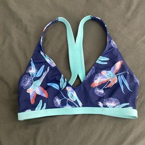 Patagonia Bird Print Bikini Size M